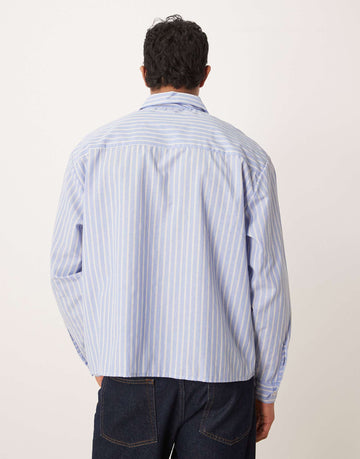 ASOS design boxy oversized stripped shirt