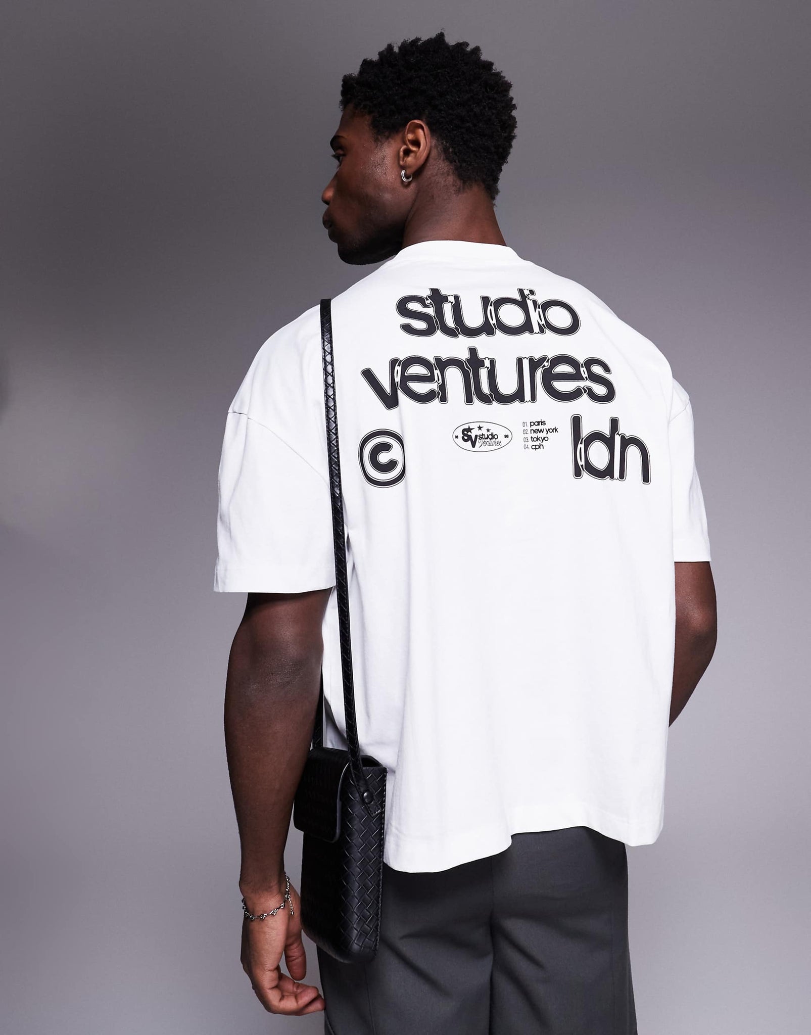 Studio ventures white tee