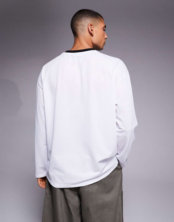 Oversized long sleeved shibuya t-shirt