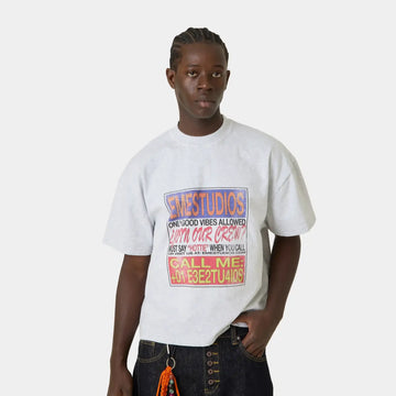By Your Name Heather Grey Oversized Tee