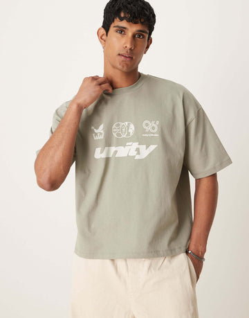 Unity 96 boxy oversized tee