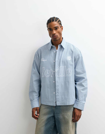 Sevilla boxy shirt blue