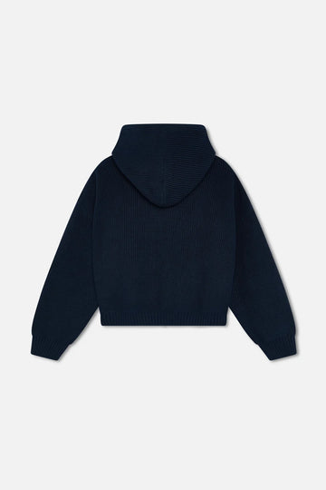 Brooks Navy Zipper Knit