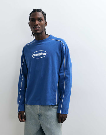 Paraiso boxy long sleeve tee