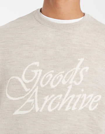 Good’s archive knit crewneck sweats
