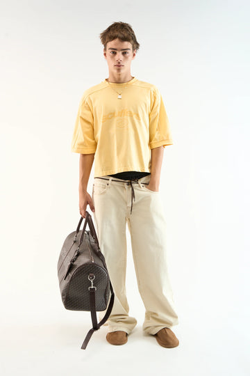 Effortless total yellow t-shirt