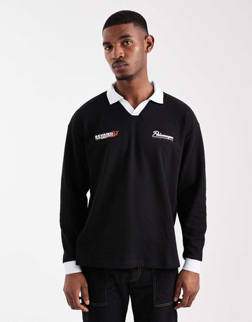 Palomeque heavyweight polo long sleeve