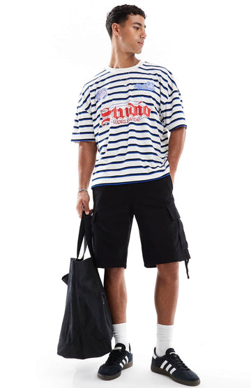 studio strips tee