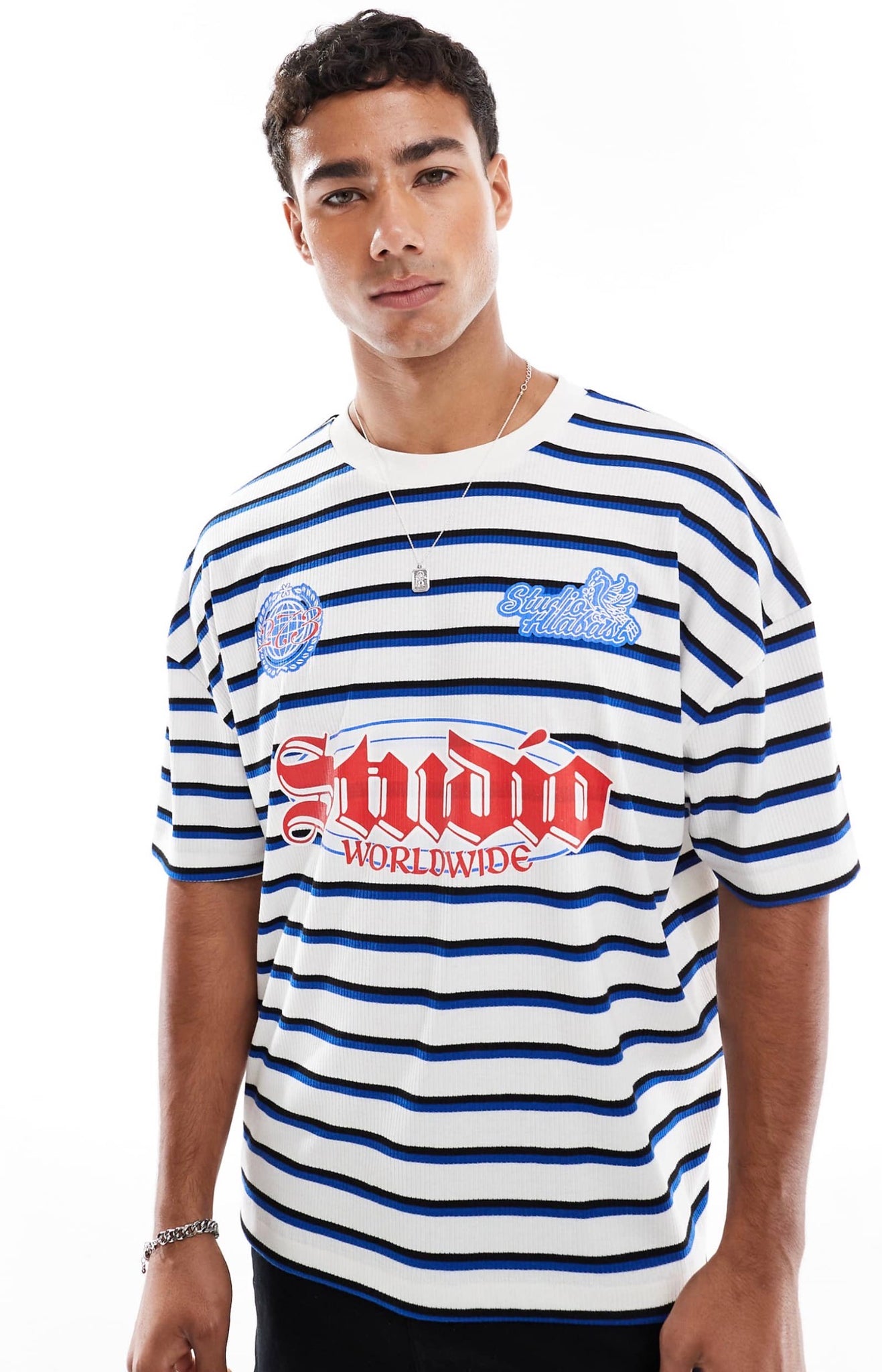 studio strips tee