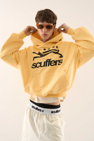 GREYHOUND YELLOW HOODIE