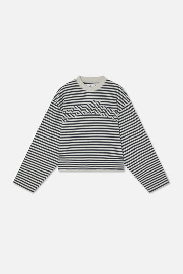 RAW STRIPED NAVY LONGSLEEVE