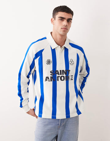 Relaxed rugby sweatshirt