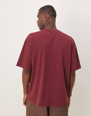 Posada burgundy oversized tee