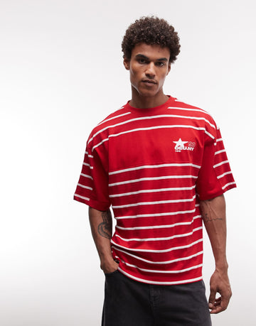 90 star in red tee