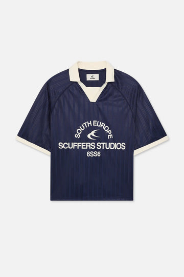 Rising Navy Football T-Shirt