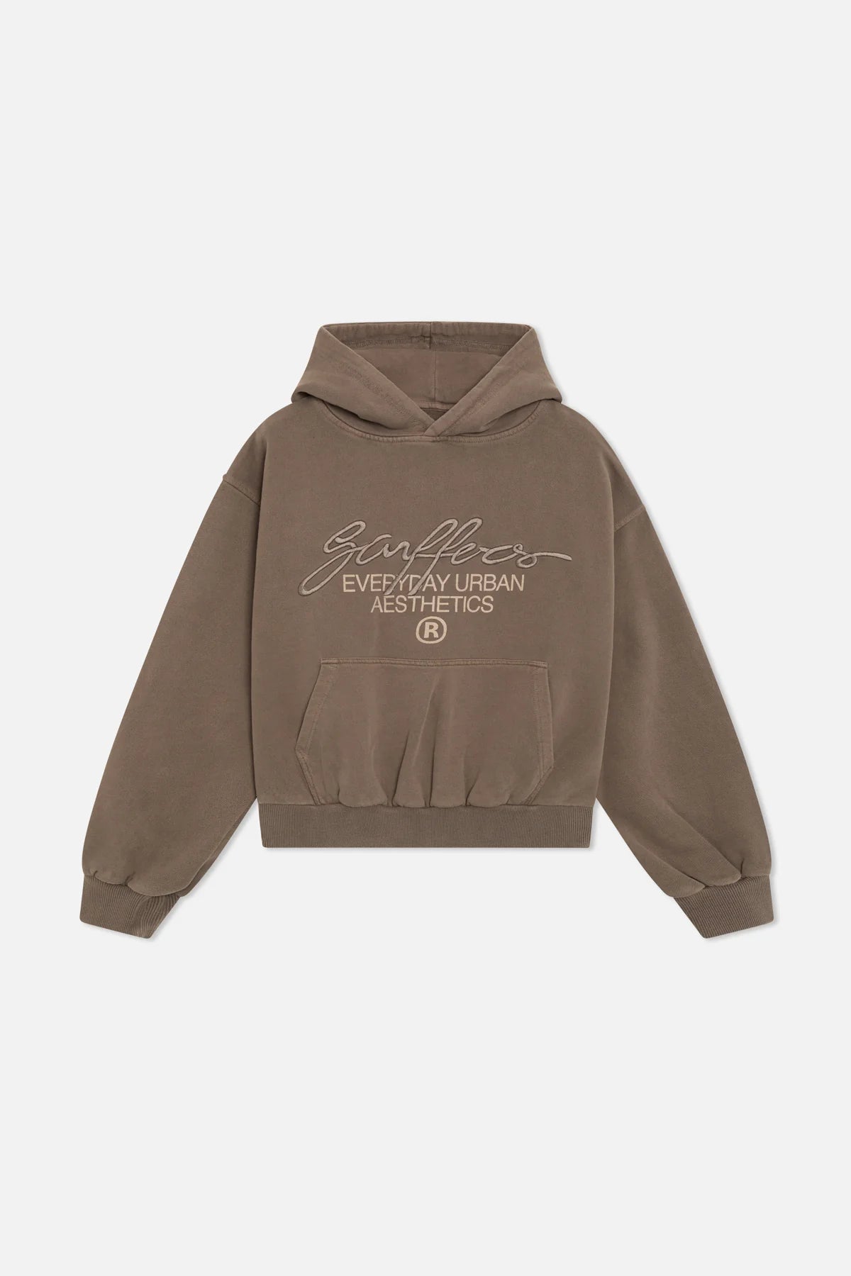 SIGNATURE BROWN HOODIE