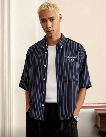 dark blue chill vibes shirt