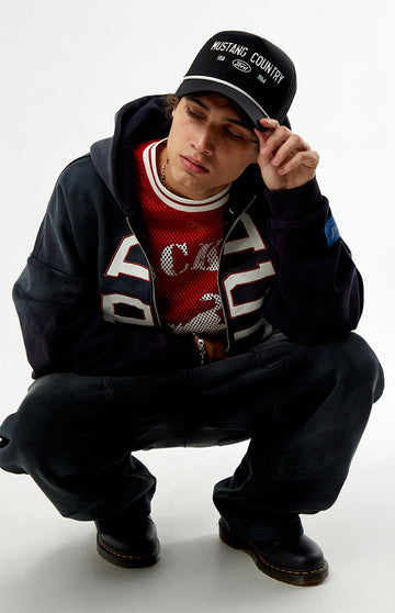 Mustang Country Foam Trucker Hat