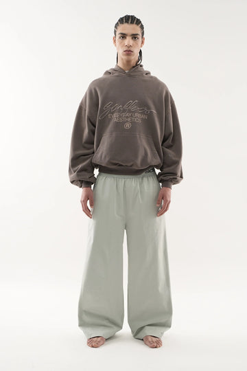 SIGNATURE BROWN HOODIE