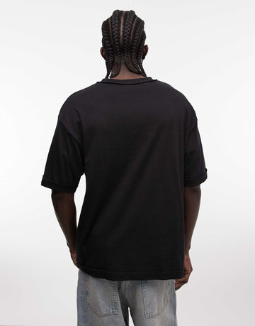 Copenhagen black oversized tee