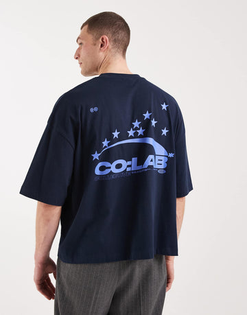 Boxy oversized collab tee