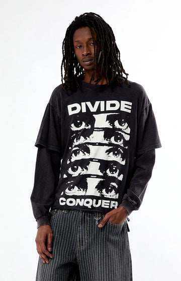 Pacsun Divide 2fer Long Sleeved