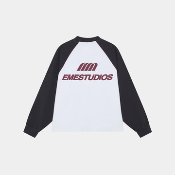 Hanbal Navy Waffle Long Sleeve