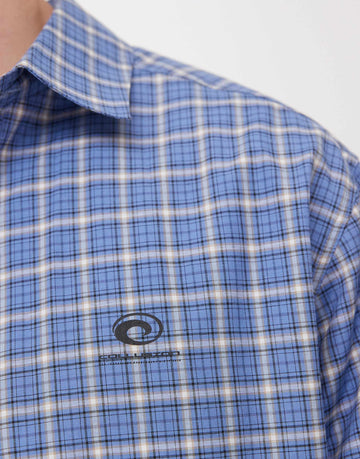 Colussion long sleeve plaid shirt