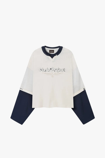 Double Neck Long-Sleeve