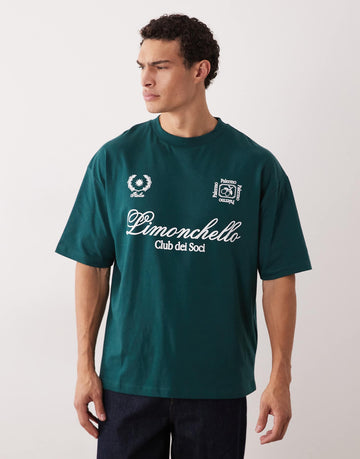 Limonchello soccer graphic tee