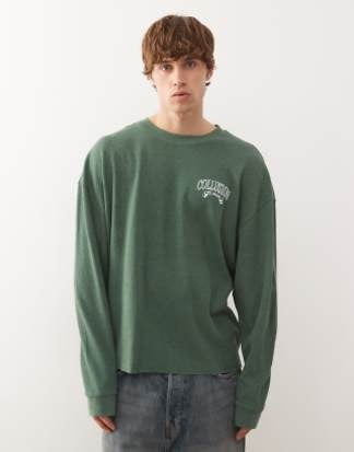 Colussion long sleeved waffle sweats