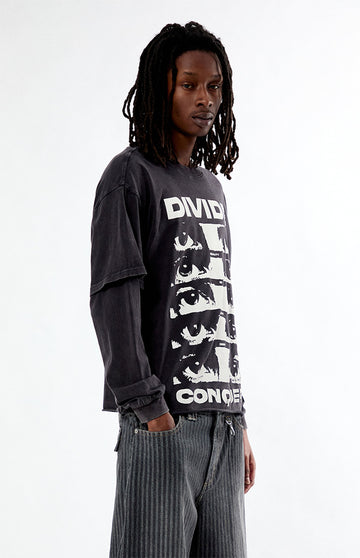 Pacsun Divide 2fer Long Sleeved