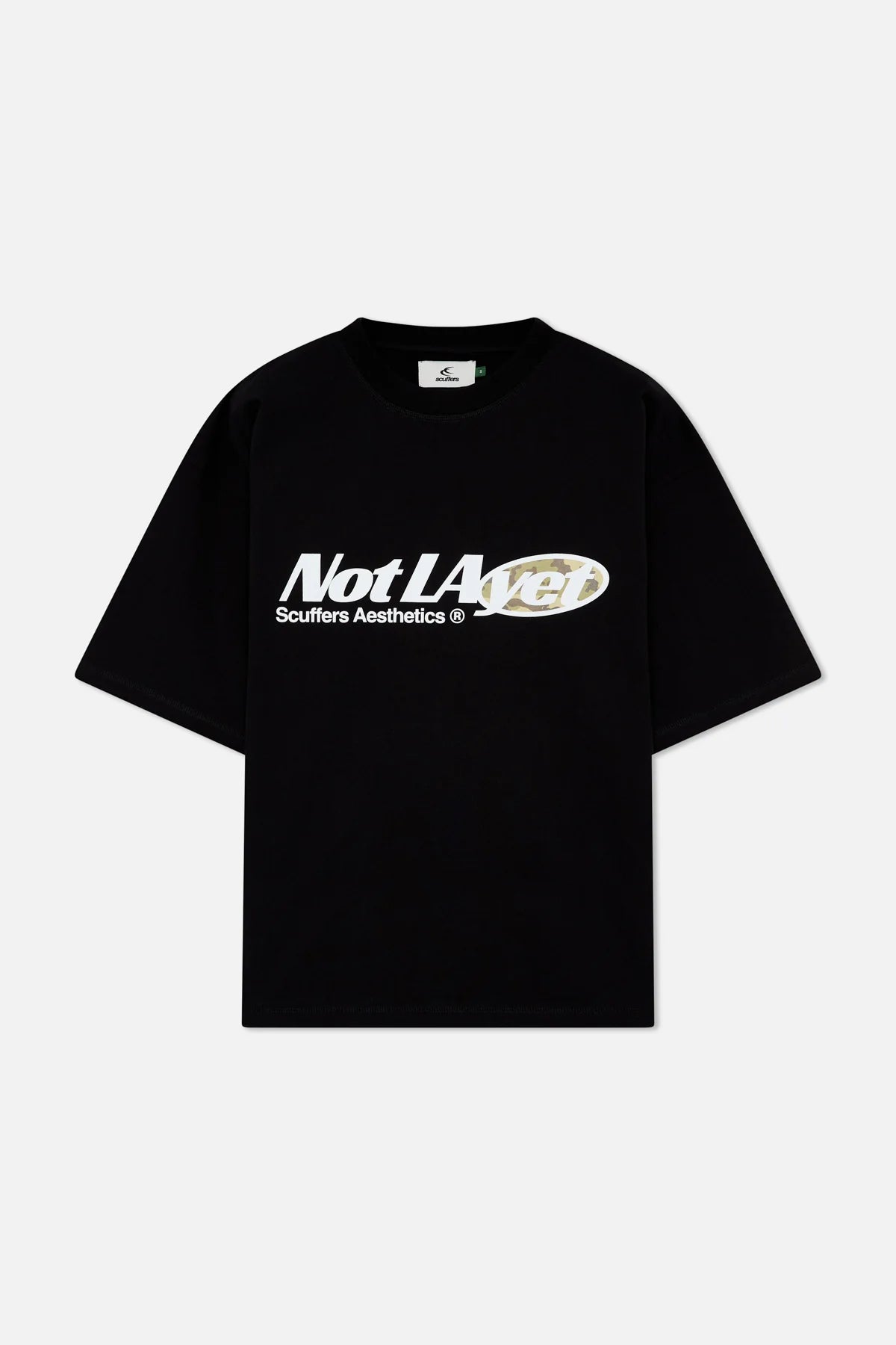 NOT LA YET BLACK T-SHIRT
